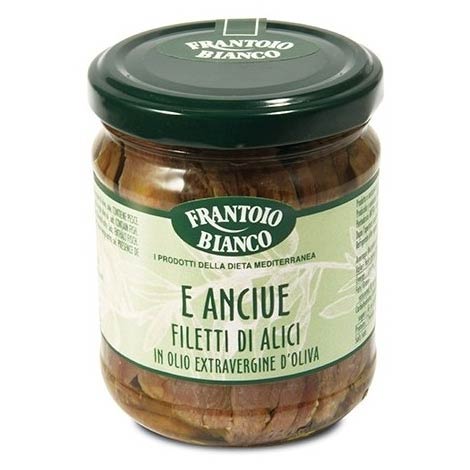 Filetti di Alici in olio extravergine d'oliva in vasetto
