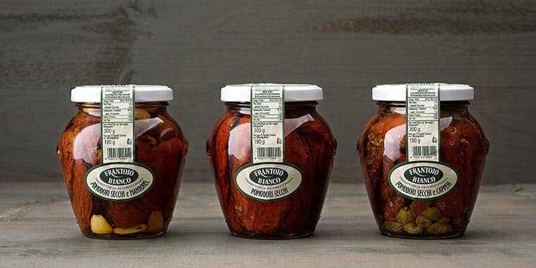 pomodori secchi sott'olio - conserve liguri