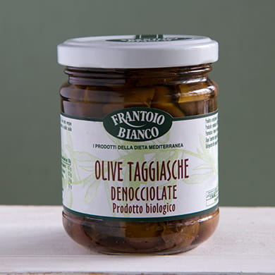 olive taggiasche denocciolate biologiche