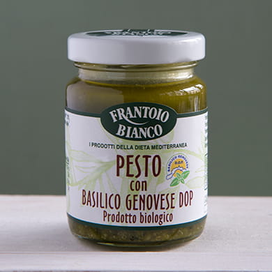 pesto basilico gennovese biologico