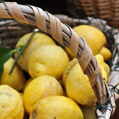 limoni riviera ligure per aromatizzare olio