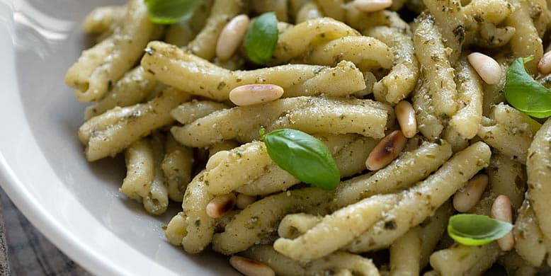 pasta al pesto genovese dop