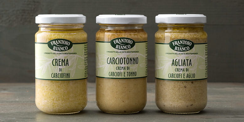 crème d'artichauts et ail prête à l'italienne